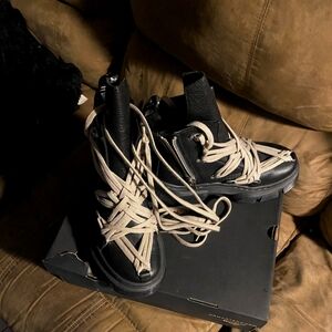 Rick Owens X Dr Martens boots